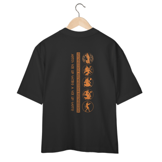 Camiseta Oversized - Sátiro (COSTAS)