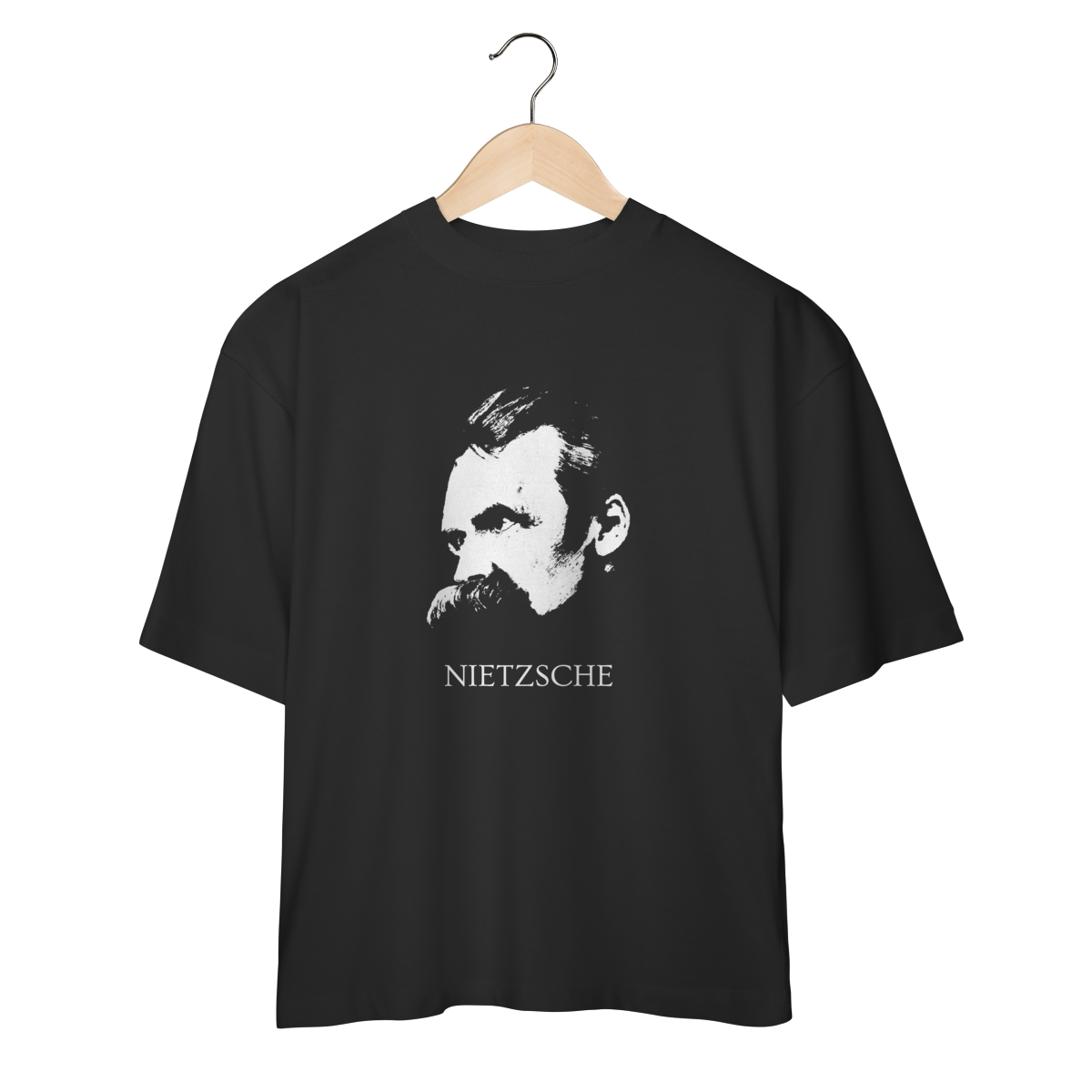 Camiseta Oversized Nietzsche