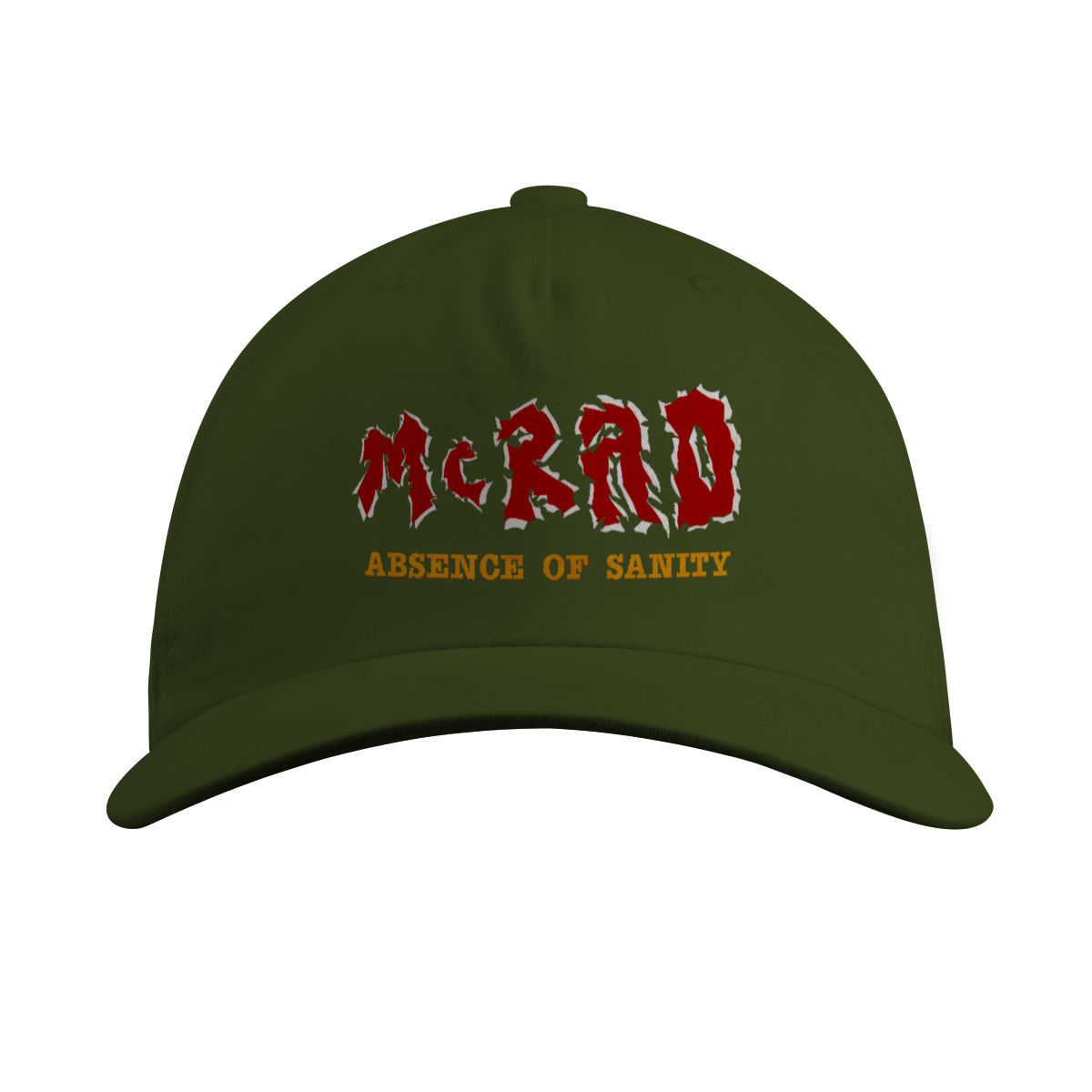 Boné Sarja Premium MCRad - Absence of Sanity - Coleção Punk/ Hardcore