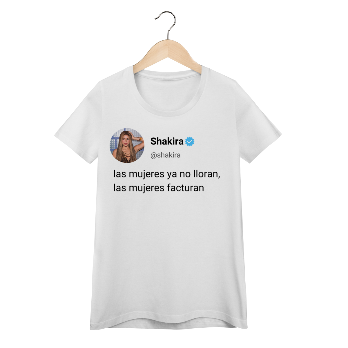 Baby Look Feminina Shakira las mujeres ya no lloran