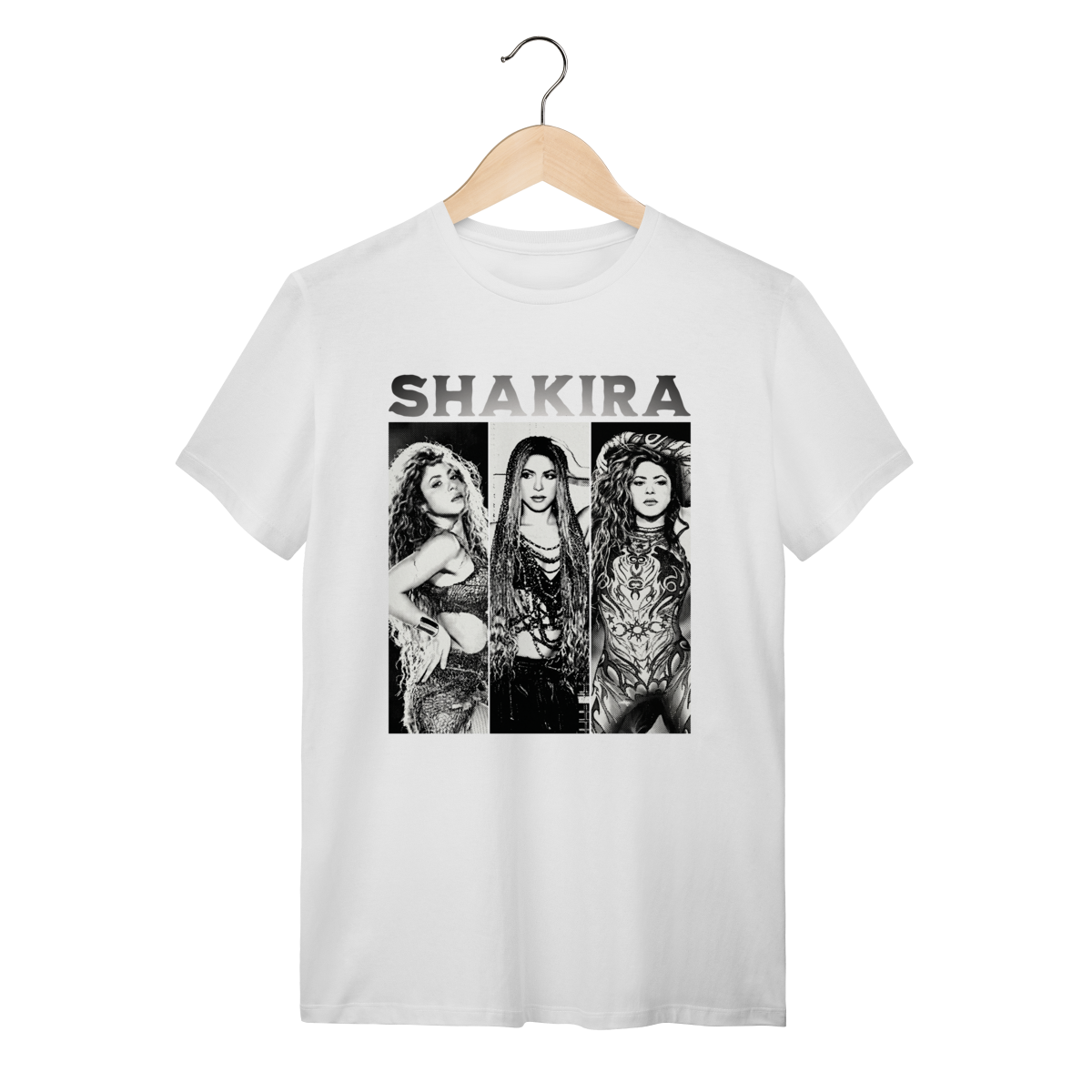 Camiseta Shakira P&B