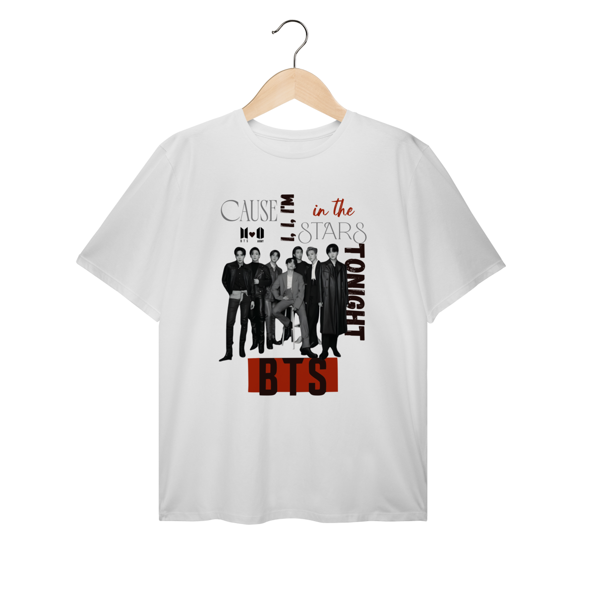 Camiseta Plus Size BTS Dynamite