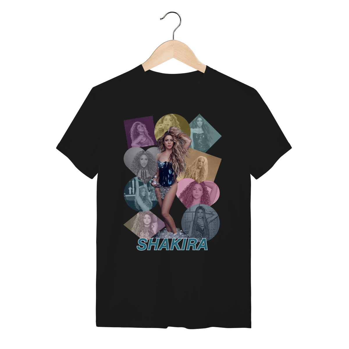 Camiseta Shakira Shapes