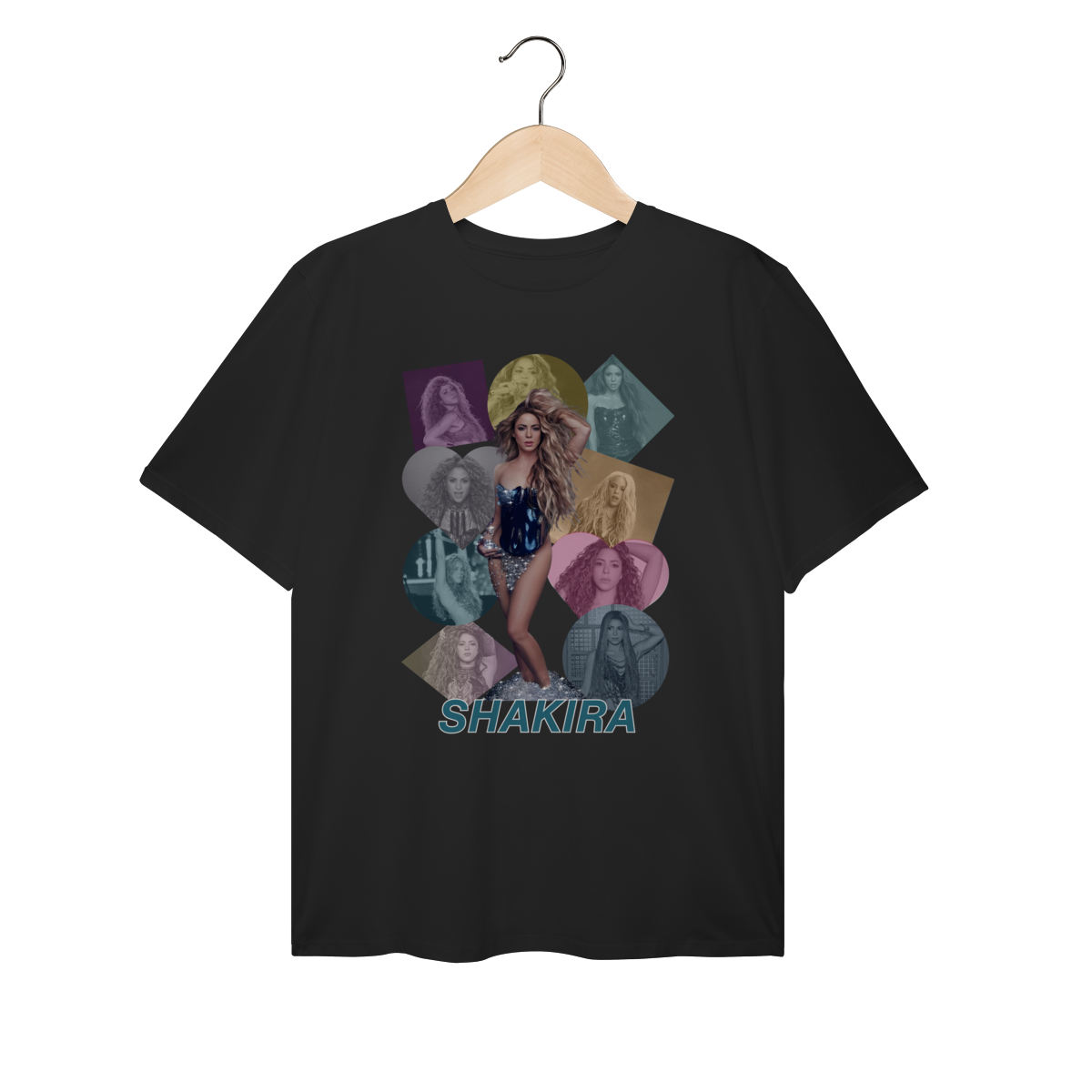 Camiseta Plus Size Shakira Shapes