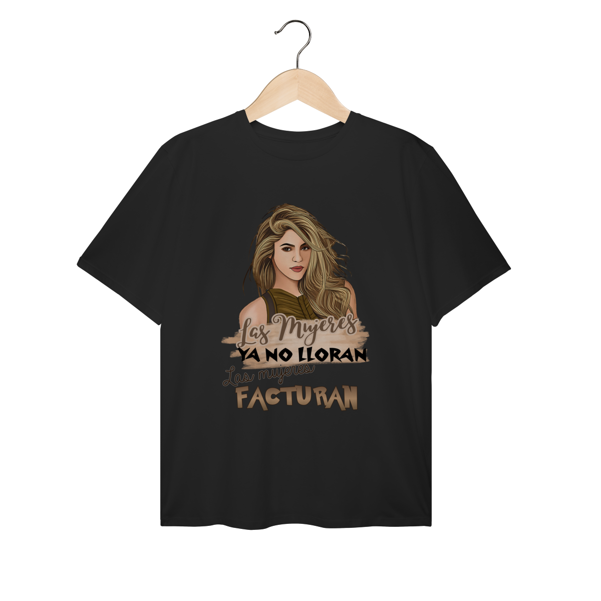 Camiseta Plus Size Shakira Cartoon LMYNL