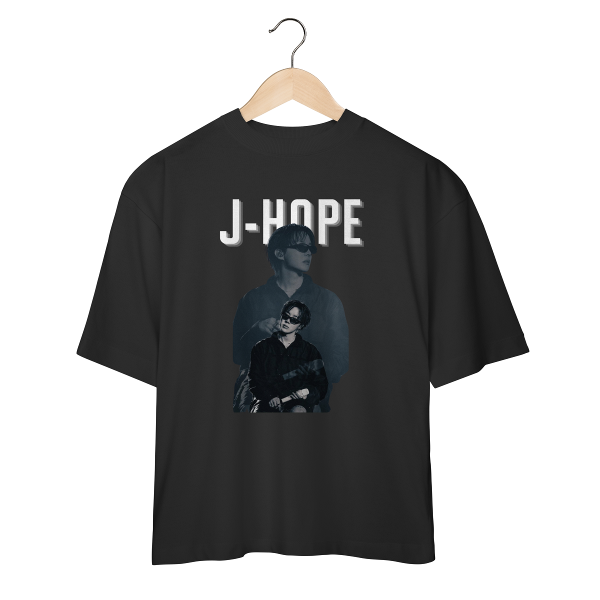 Camiseta Oversized BTS Perfil J-Hope