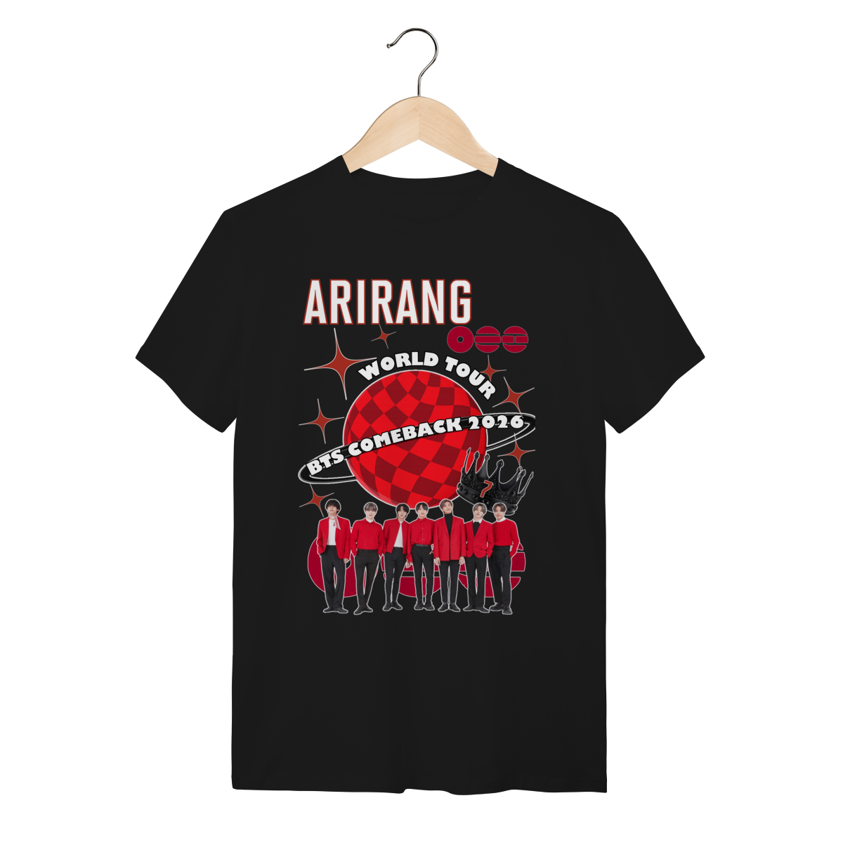 Camiseta BTS Comeback 2026 Arirang