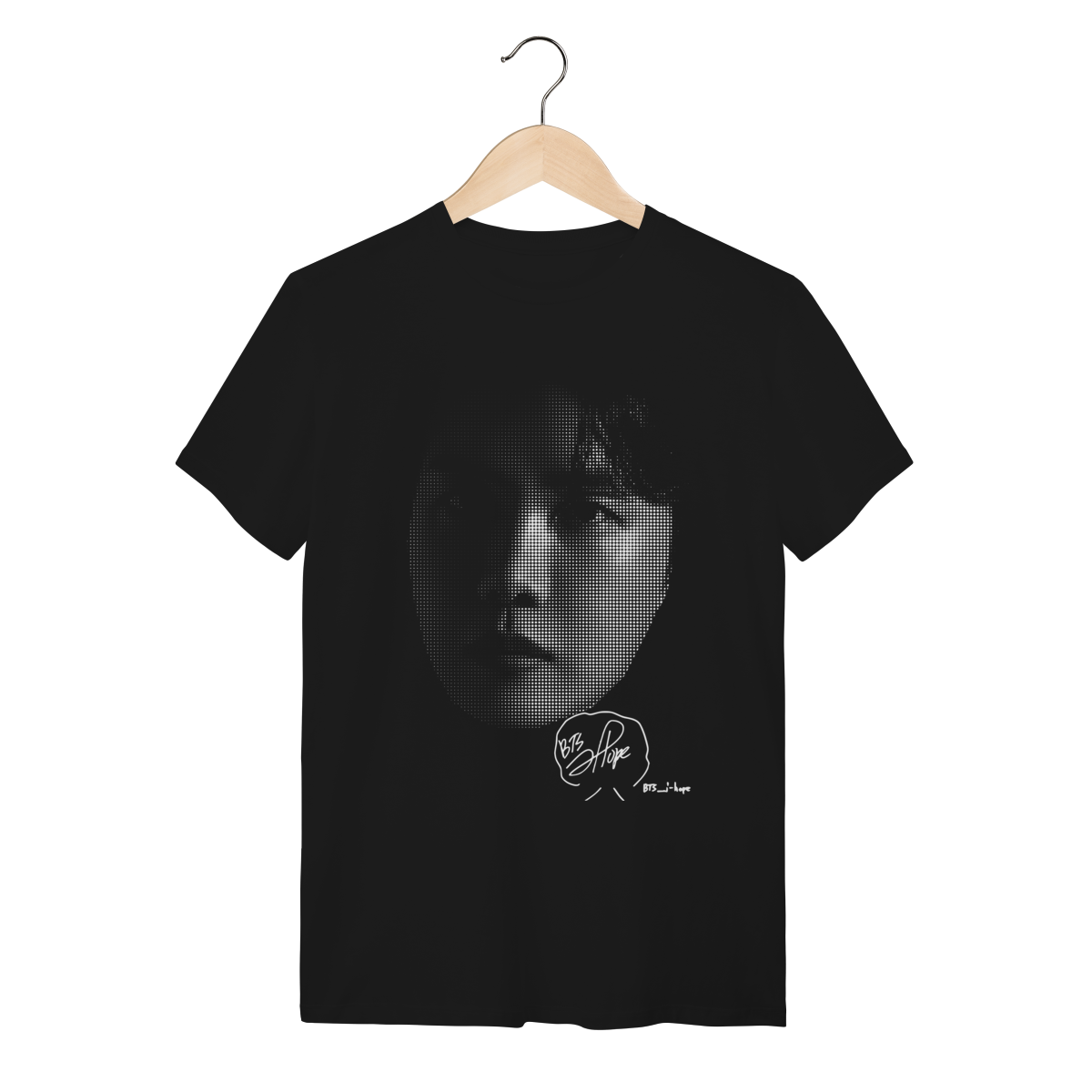 Camiseta BTS Big Head J-Hope