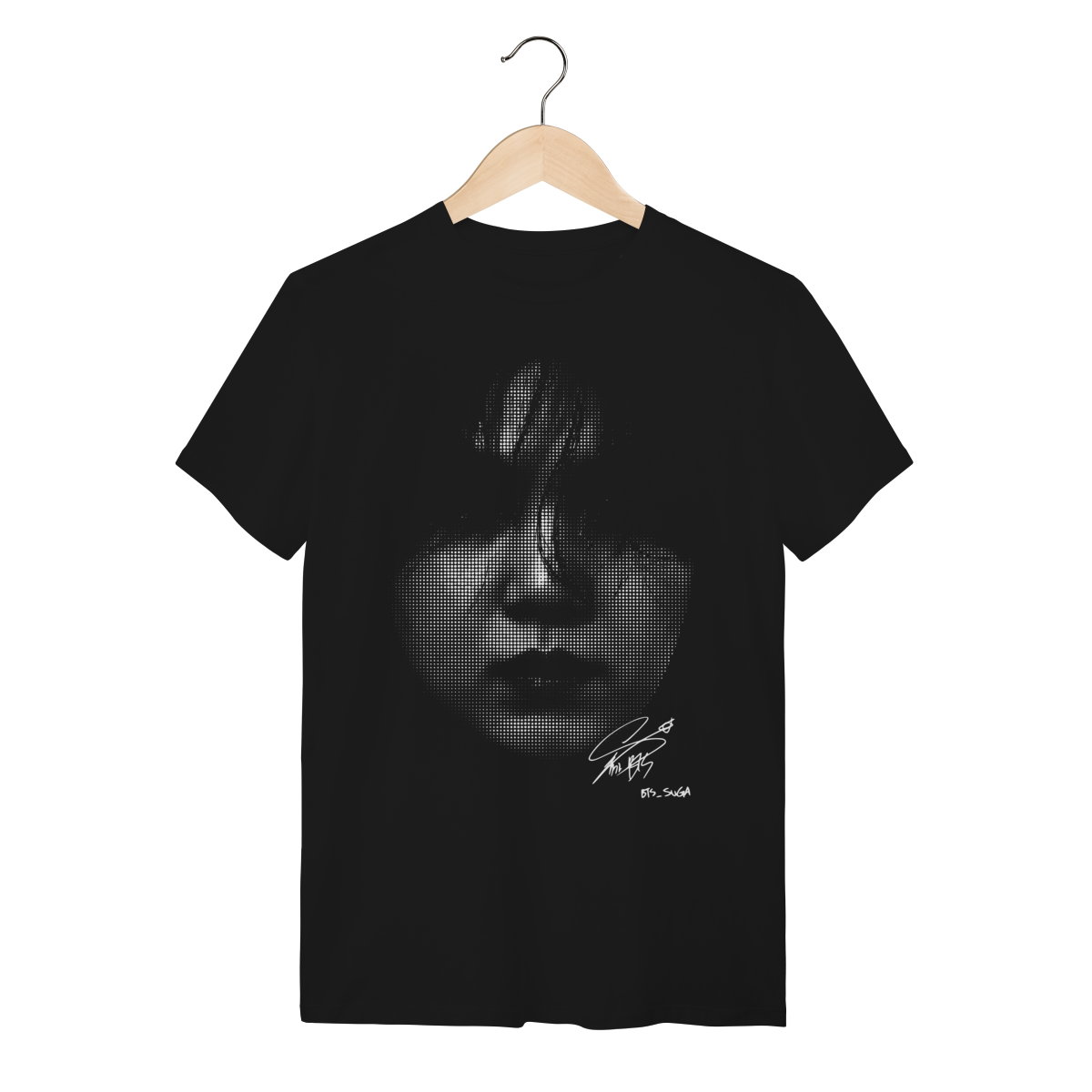 Camiseta BTS Big Head Min Yoon-gi Suga