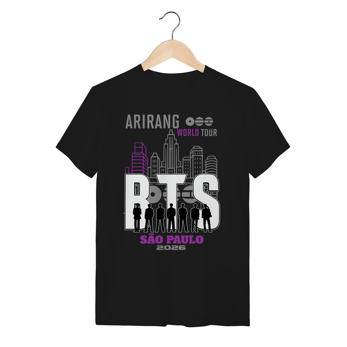 Camiseta BTS Arirang São Paulo