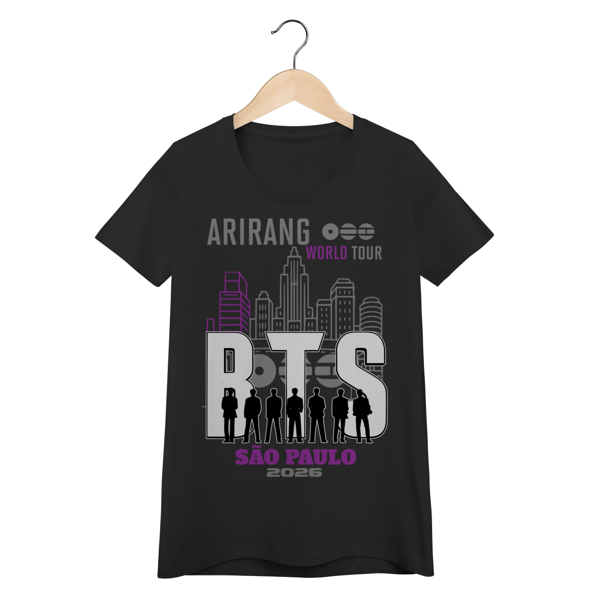 Baby Look Feminina BTS Arirang São Paulo