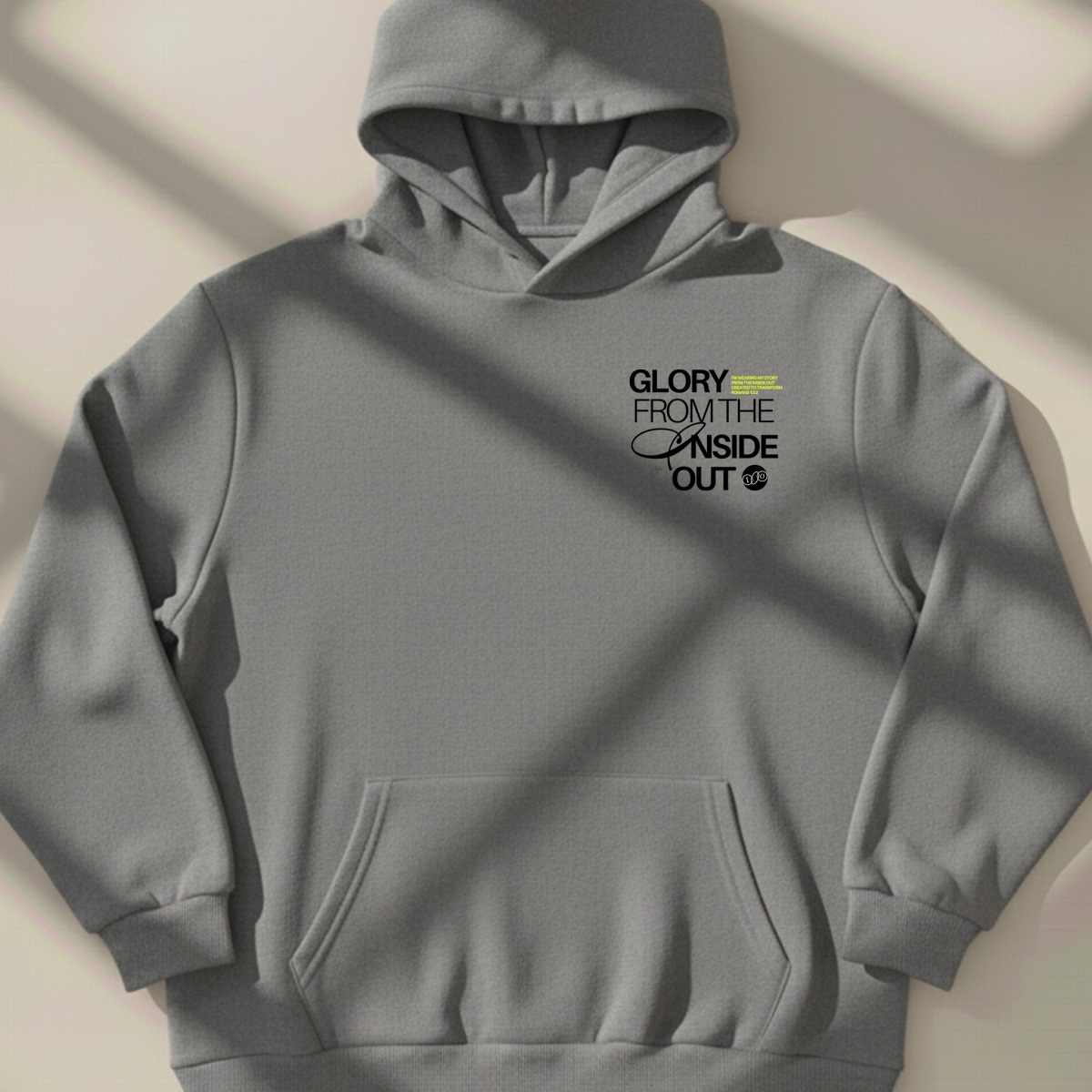 Glory from the inside out - Moletom canguru