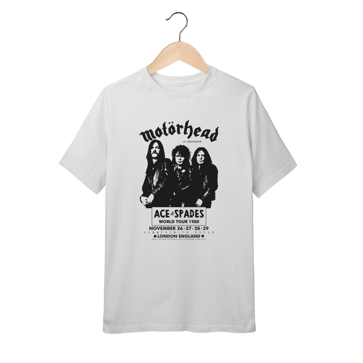 Camiseta Motörhead Infantil - 10 a 14