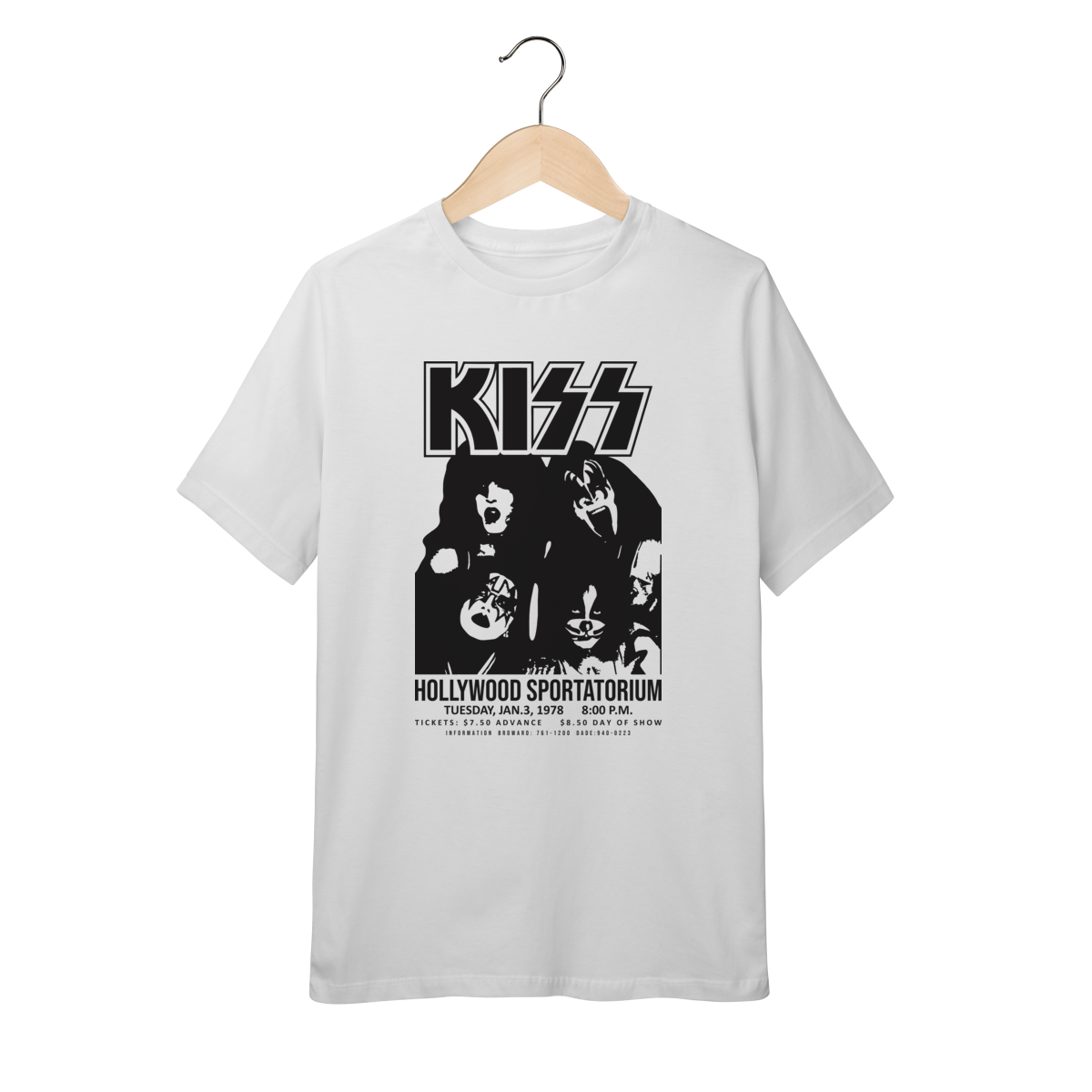 Camiseta Kiss Infantil - 10 a 14