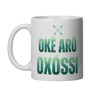 Caneca Oxóssi Bicolor