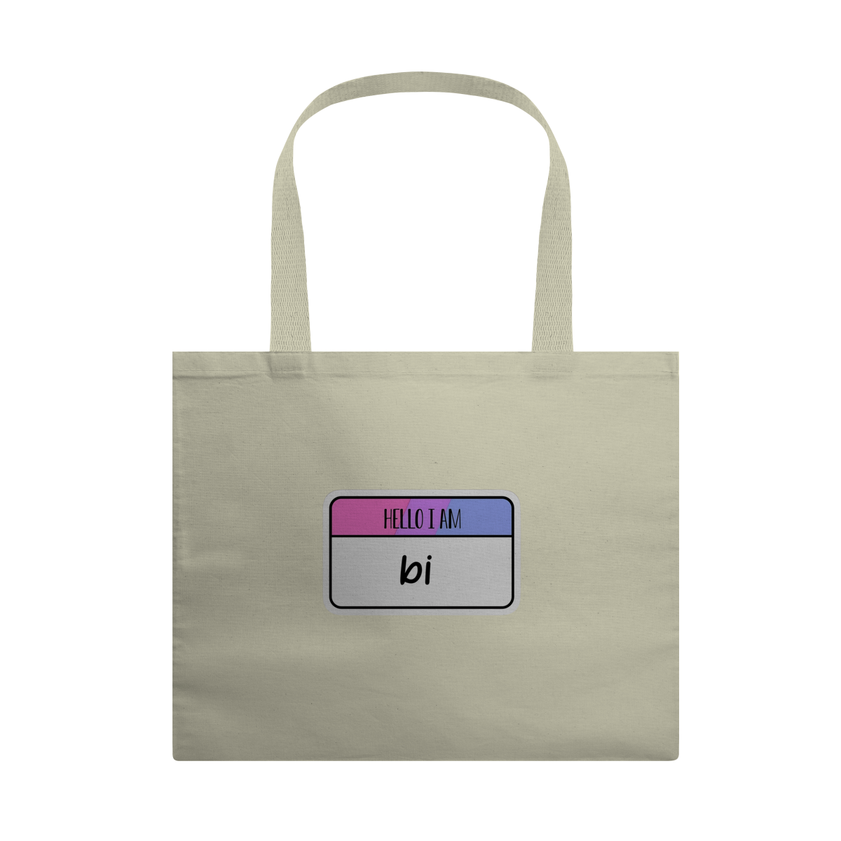 Ecobag hello i am bi