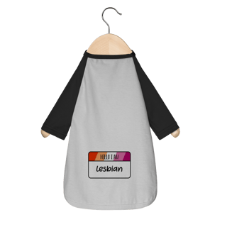 Camisa Pet Dog hello i am Lesbian