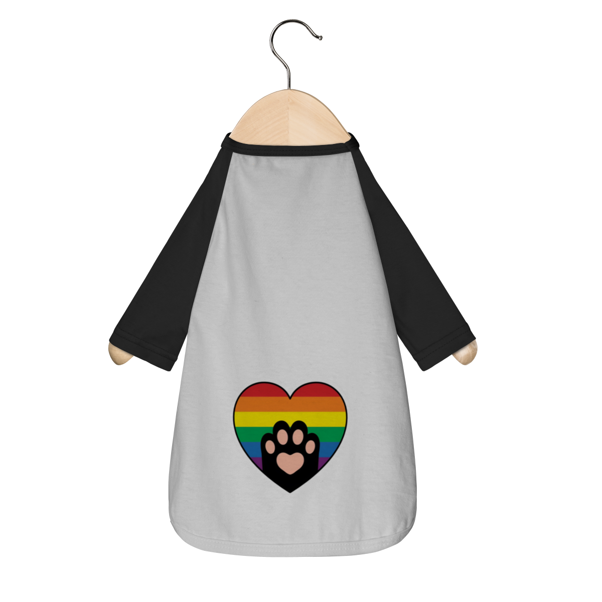 Camisa Pet Dog Patinha urso com amor