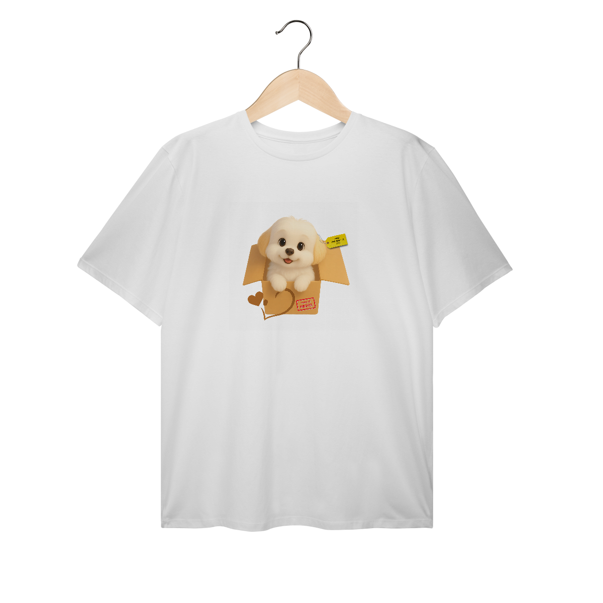 T-Shirt Plus Size Meu Pet e Eu