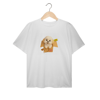T-Shirt Plus Size Meu Pet e Eu