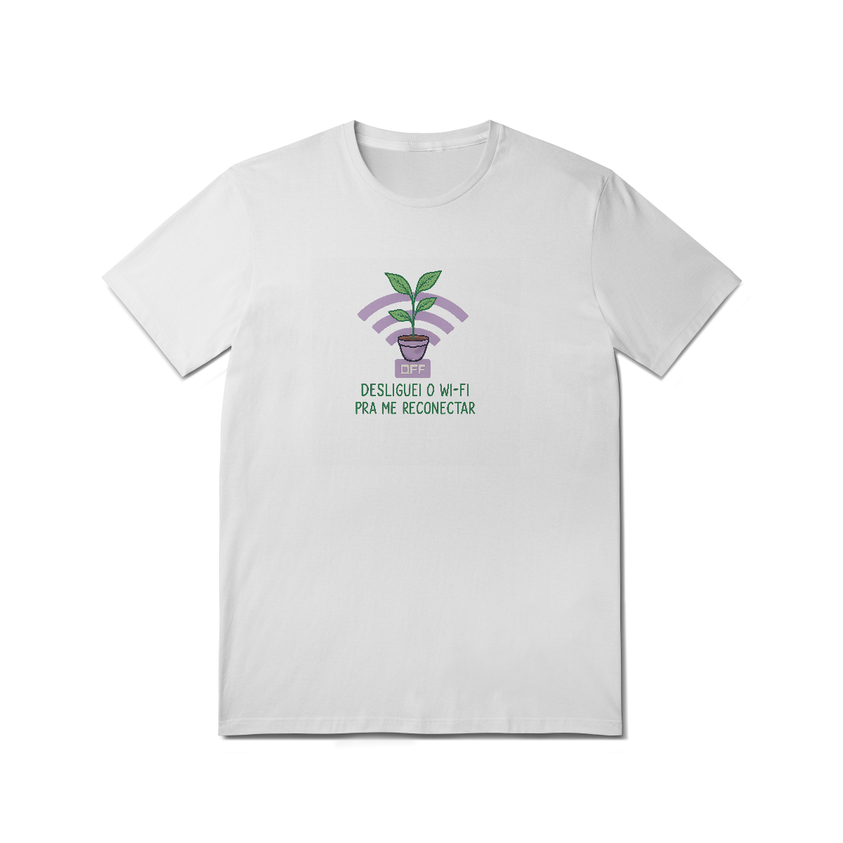 T-Shirt Quality Wi-Fi desconectado