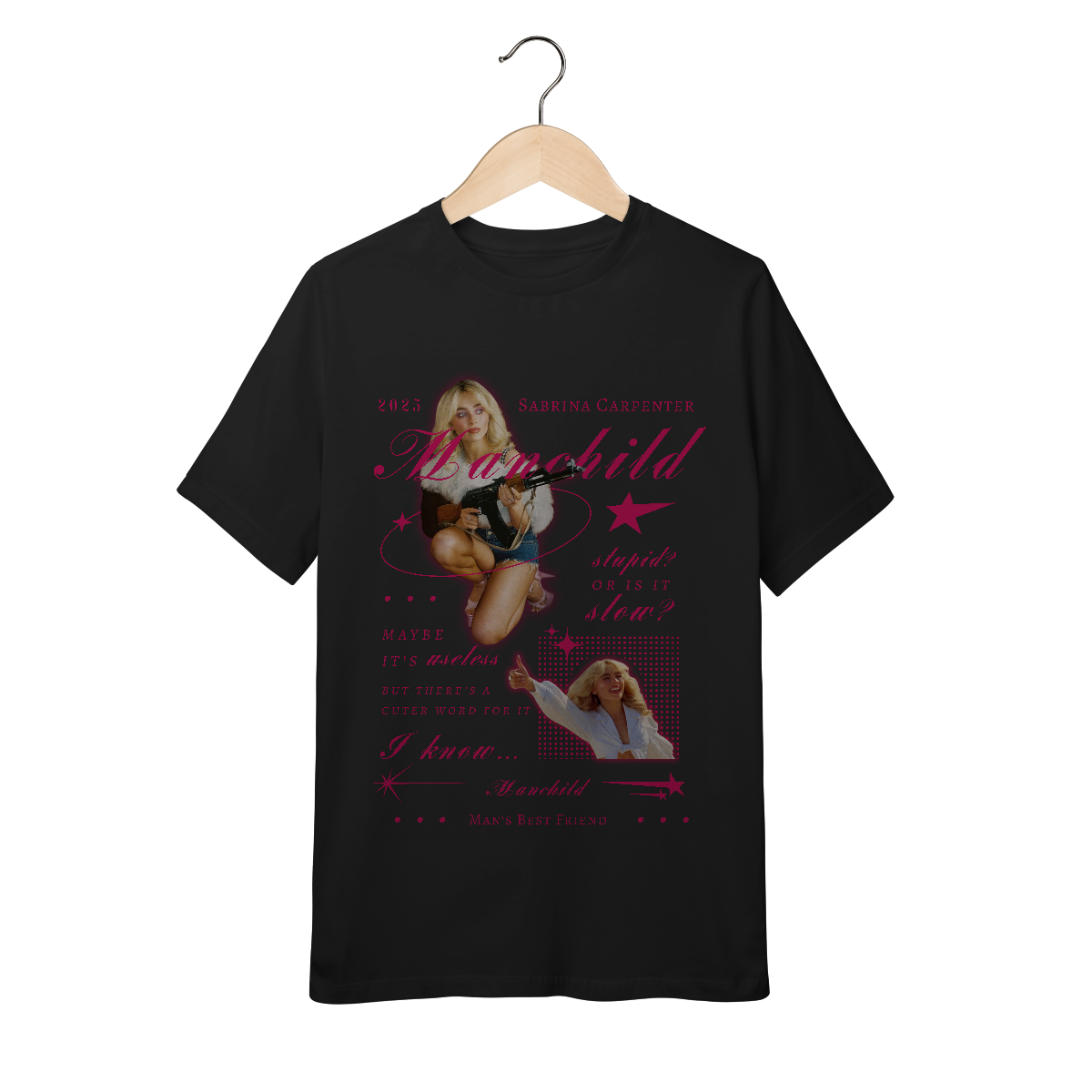 Baby Tee - Manchild - Sabrina Carpenter