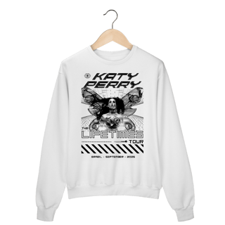 Moletom - The Lifetimes Tour arte preta - Katy Perry