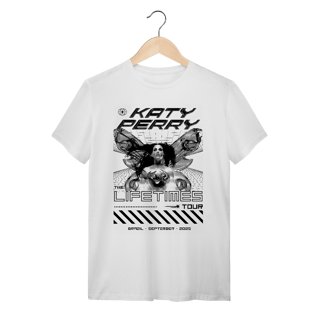 Camiseta - The lifetimes Tour fundo preto - Katy Perry