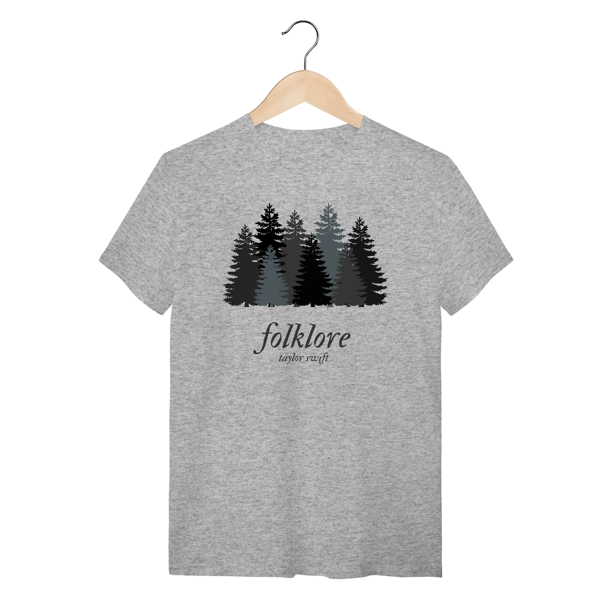 Camiseta - Folklore cinza - Taylor Swift