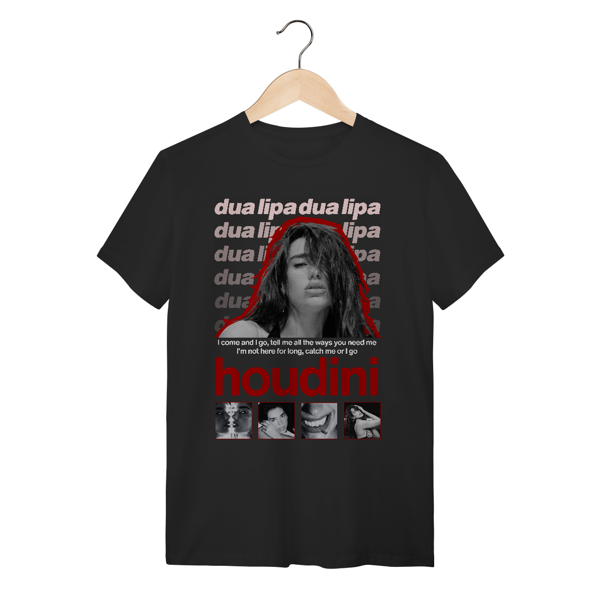 Camiseta - Houdini - Dua Lipa