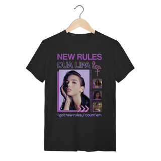 Camiseta - New Rules - Dua Lipa