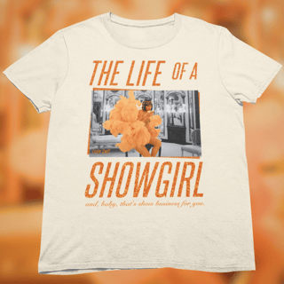 Camiseta - Showgirl Camarim Marfim - Taylor Swift
