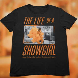 Camiseta - Showgirl Camarim Preta - Taylor Swift