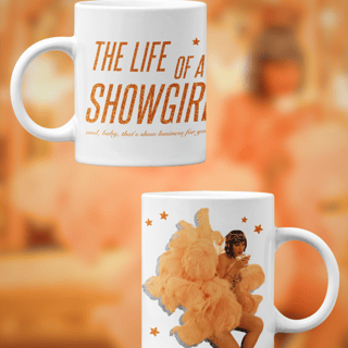 Caneca - Showgirl - Taylor Swift