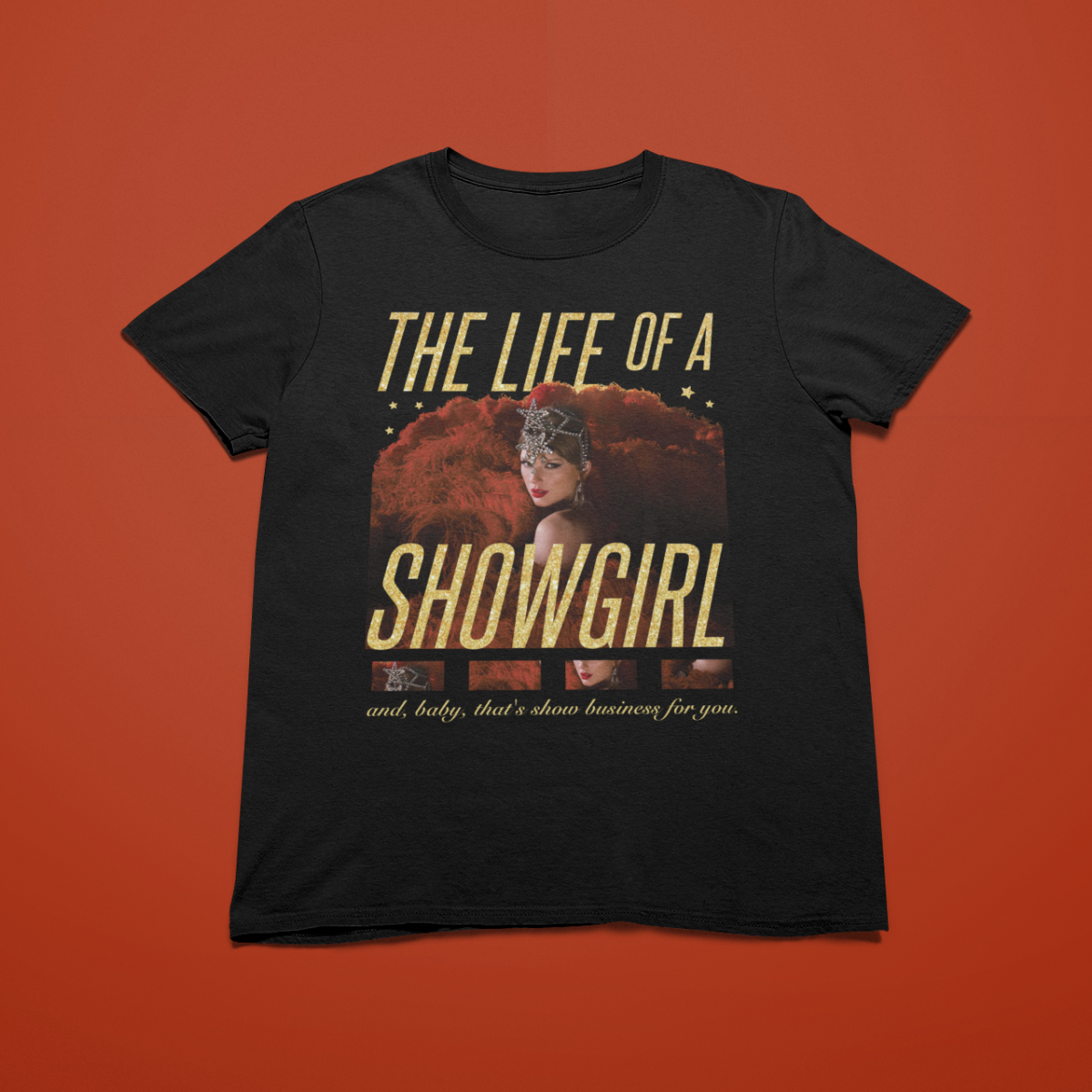Camiseta - Showgirl Bubbles - Taylor Swift