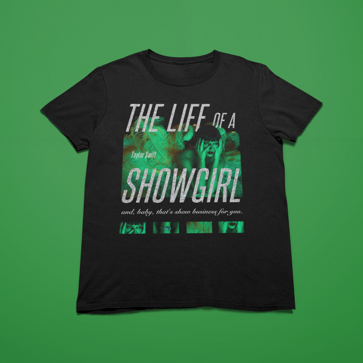 Nome do produto: Camiseta - Showgirl Rapturous - Taylor Swift