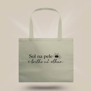 Ecobag G Sol na Pele