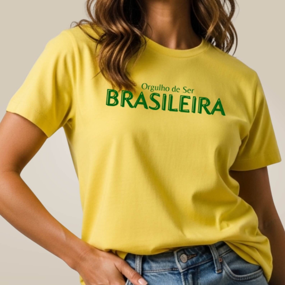 Camiseta Orgulho de Ser Brasileira