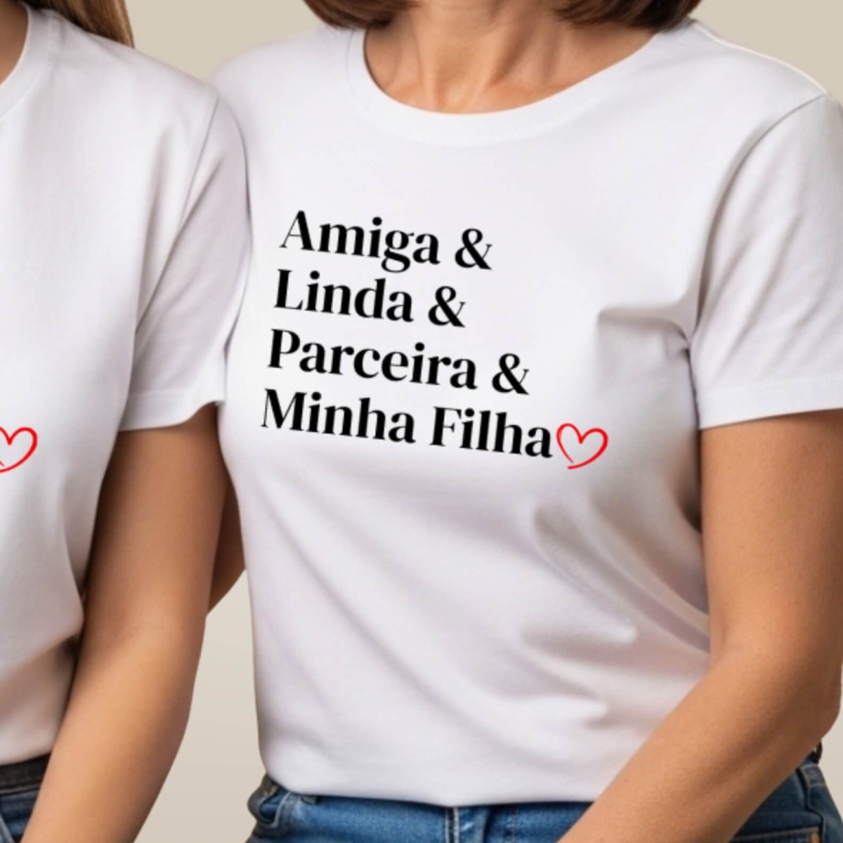 Camiseta Minha Filha Branca
