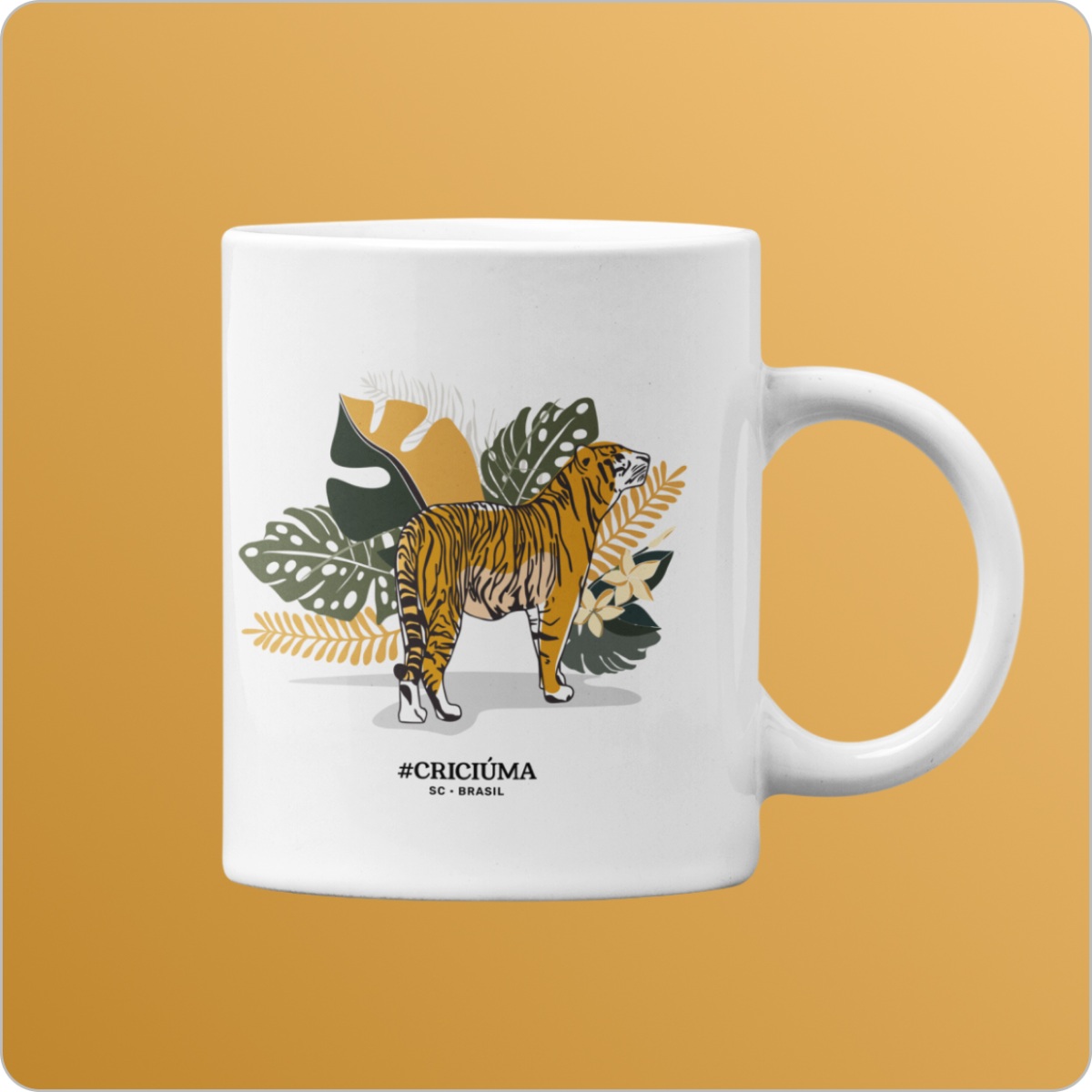 Nome do produto: Caneca - Hoje tem jogo do trigre?