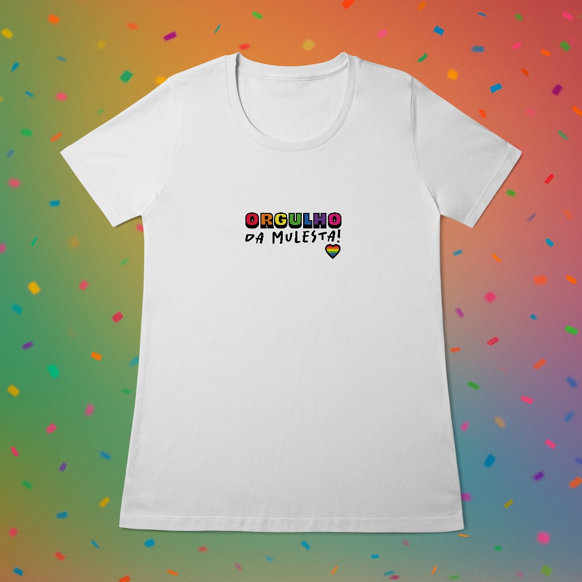 Baby Long ORGULHO DA MULESTA (estampa preta)