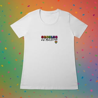 Baby Long ORGULHO DA MULESTA (estampa preta)