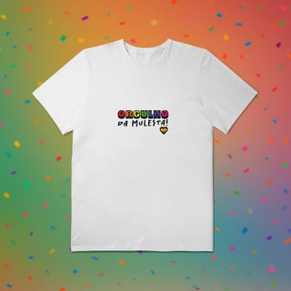 Plus Size ORGULHO DA MULESTA (estampa preta)