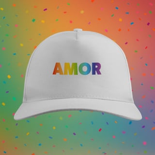Boné AMOR - Coleção ORGULHO