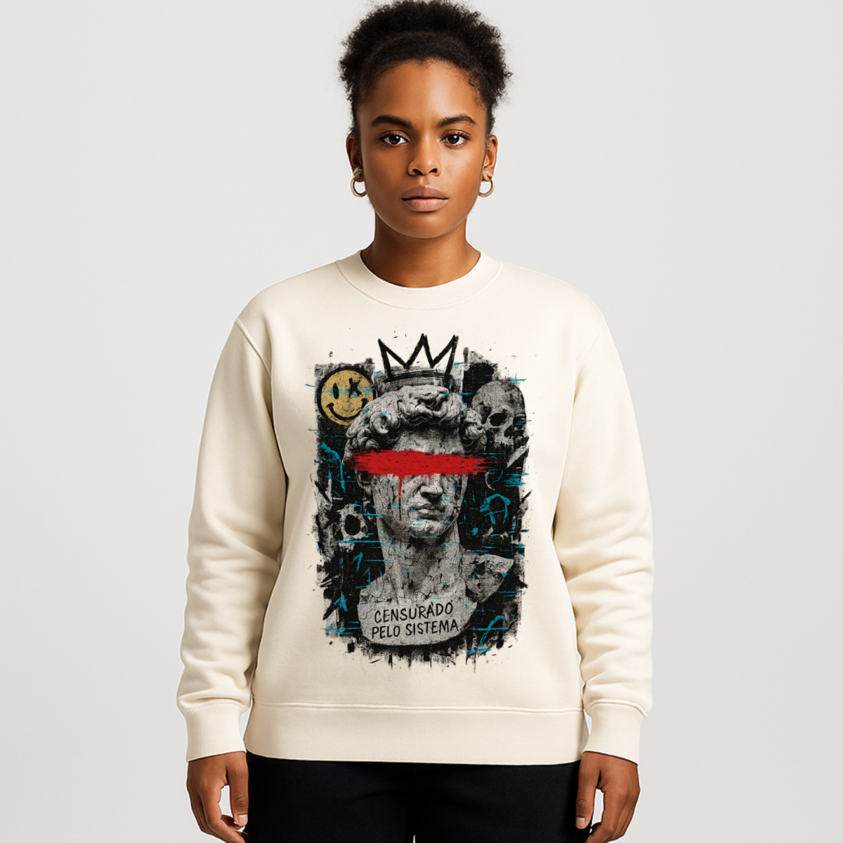 Moletom Streetwear Prime Censurado Pelo Sistema | Oxvibe