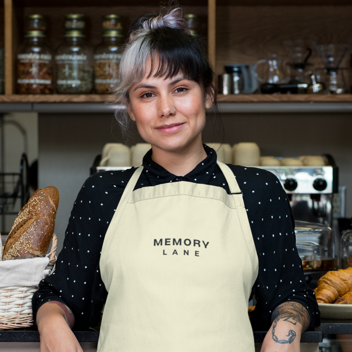 Avental Oficial Memory Lane – Edição Minimalista