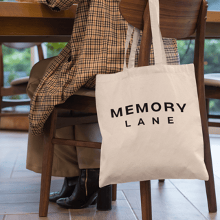 Ecobag Oficial Memory Lane – Edição Minimalista