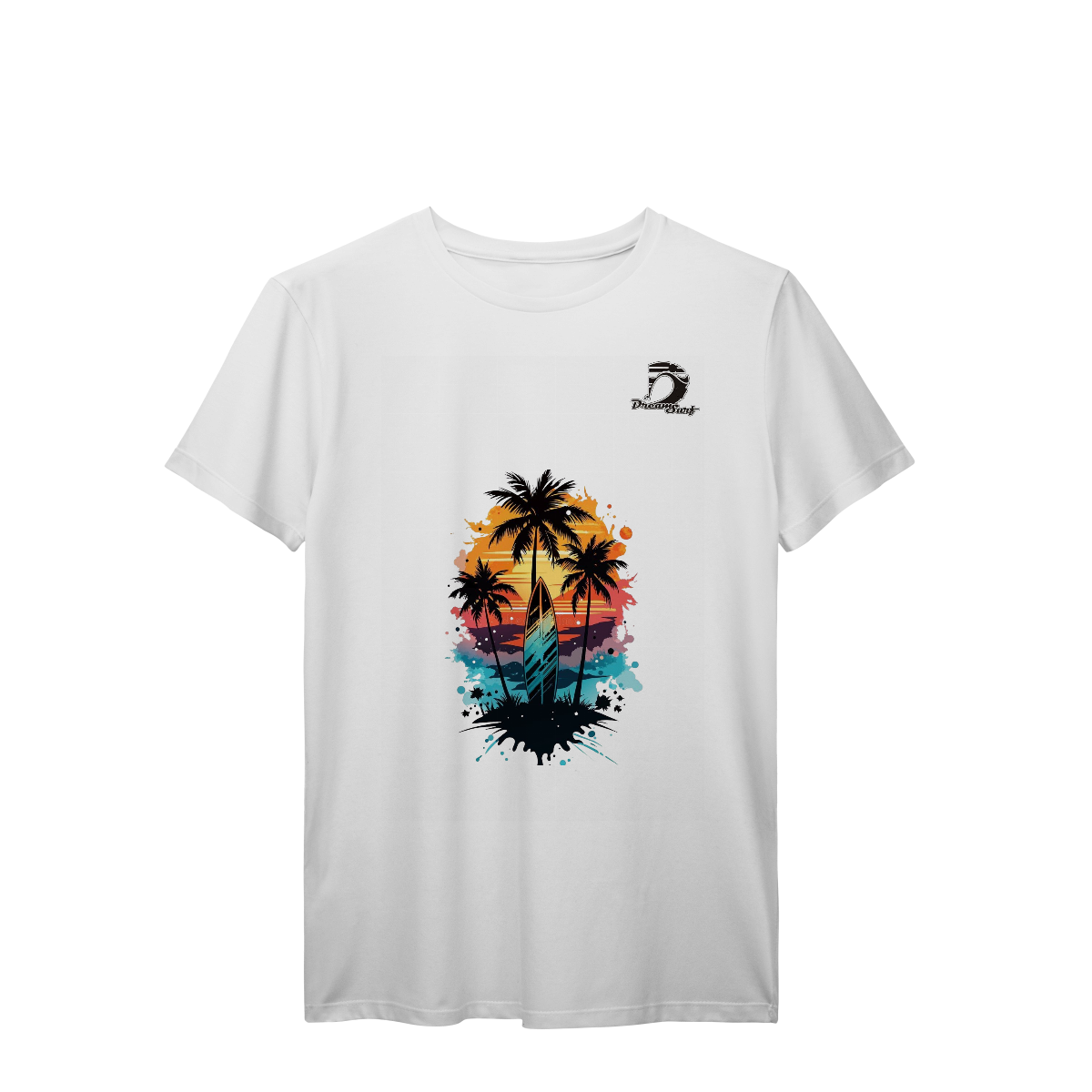 Camiseta manga curta masculino Dream Surf
