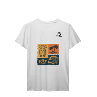 Camiseta manga curta masculino Dream Surf frente e costas