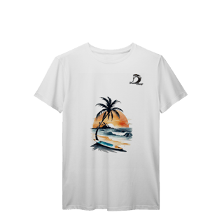 Camiseta manga curta masculino Dream Surf frente e costas